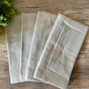 Set 4 tovaglioli grigio chiaro