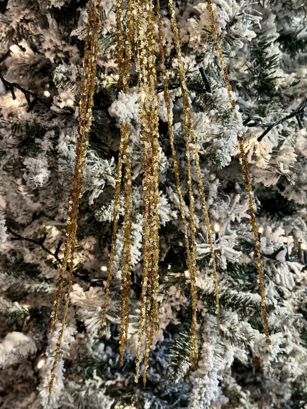 Tris di pick decorativi glitterati oro - immagine 2