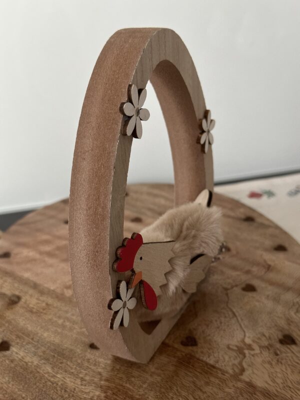 Uovo Con Gallina Beige - immagine 2