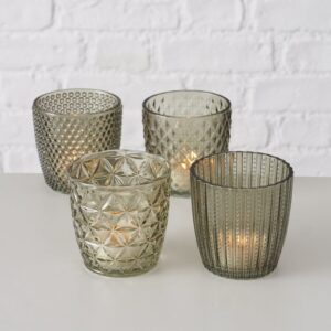 Set quattro Porta tealight Marilu