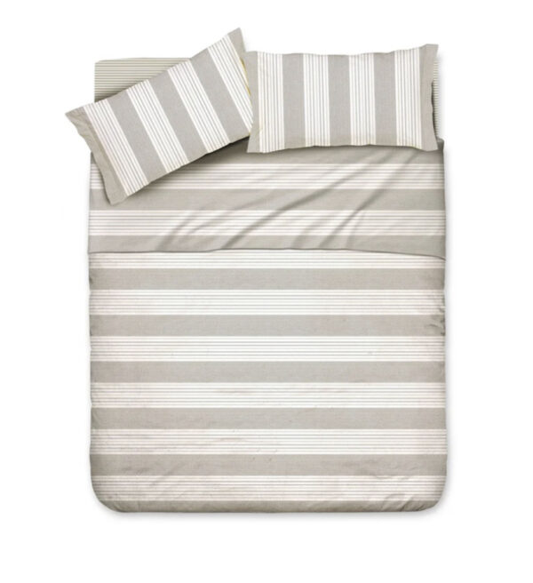 Parure copripiumino Righine beige - immagine 2