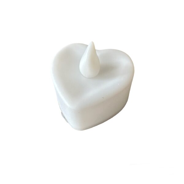 Candelina tealight a led Cuore
