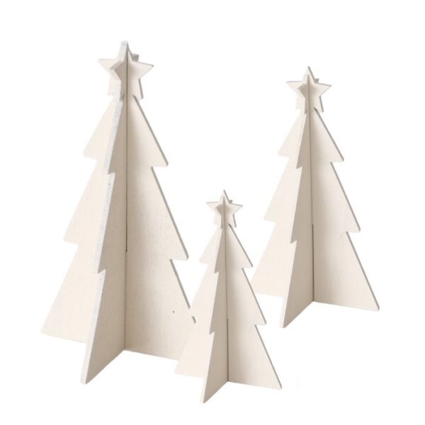 Set tre alberi legno Karl Bianchi