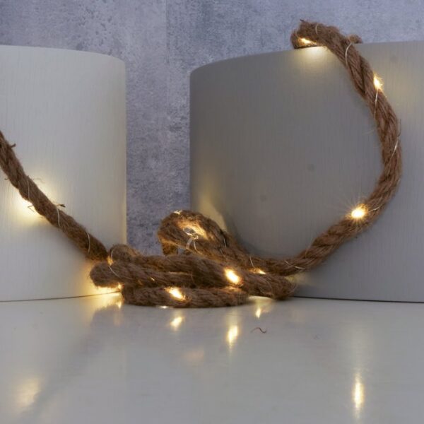 Ghirlanda di led in corda - immagine 2