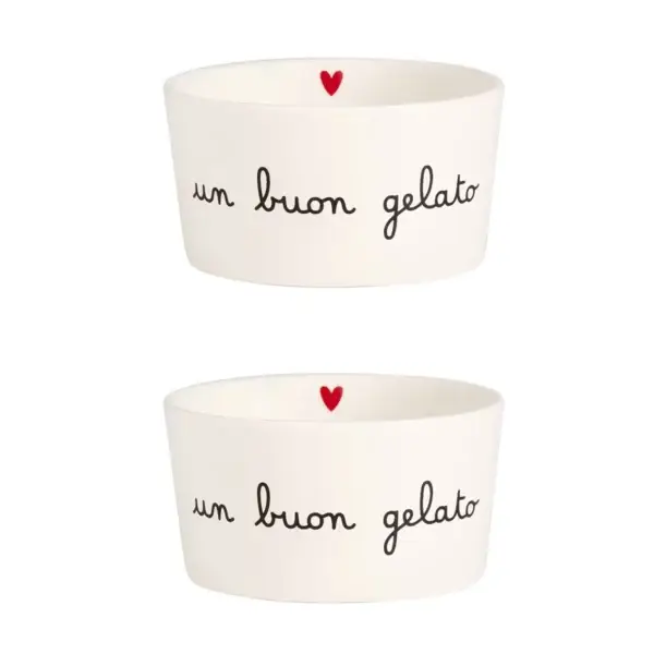 Set due coppette Un buon gelato - immagine 2