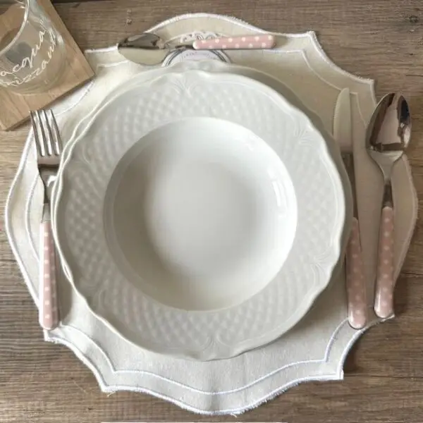 Sottopiatto Frame Naturale - immagine 2