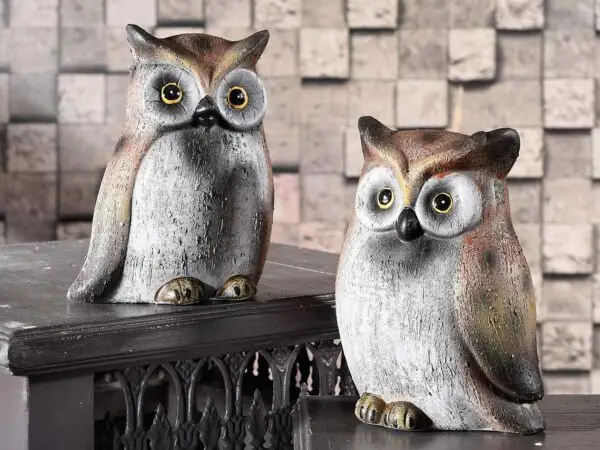 Gufo terracotta Lui - immagine 2