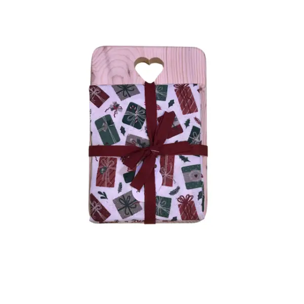 Tagliere con strofinaccio Decori