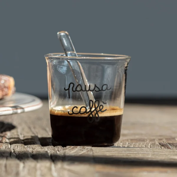 Quattro bicchierini Pausa caffè