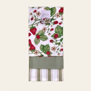 Tris di strofinacci Fragole