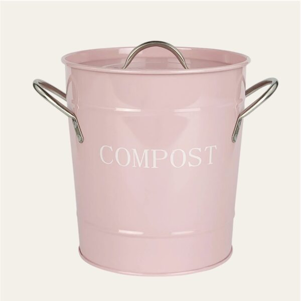 Secchiello compost rosa