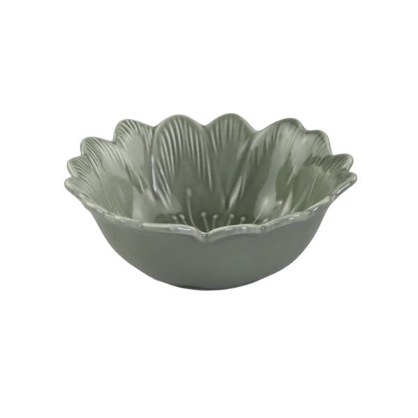 Ciotola Flower verde - immagine 3
