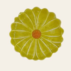 Piatto Margherita giallo 26 cm