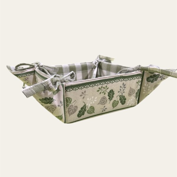 Cestino porta pane Foglie - immagine 2