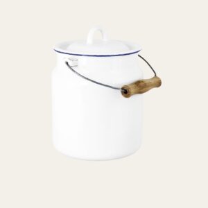 Contenitore per latte Emils bianco