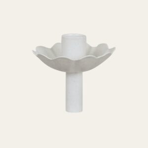 Candeliere Petalo bianco