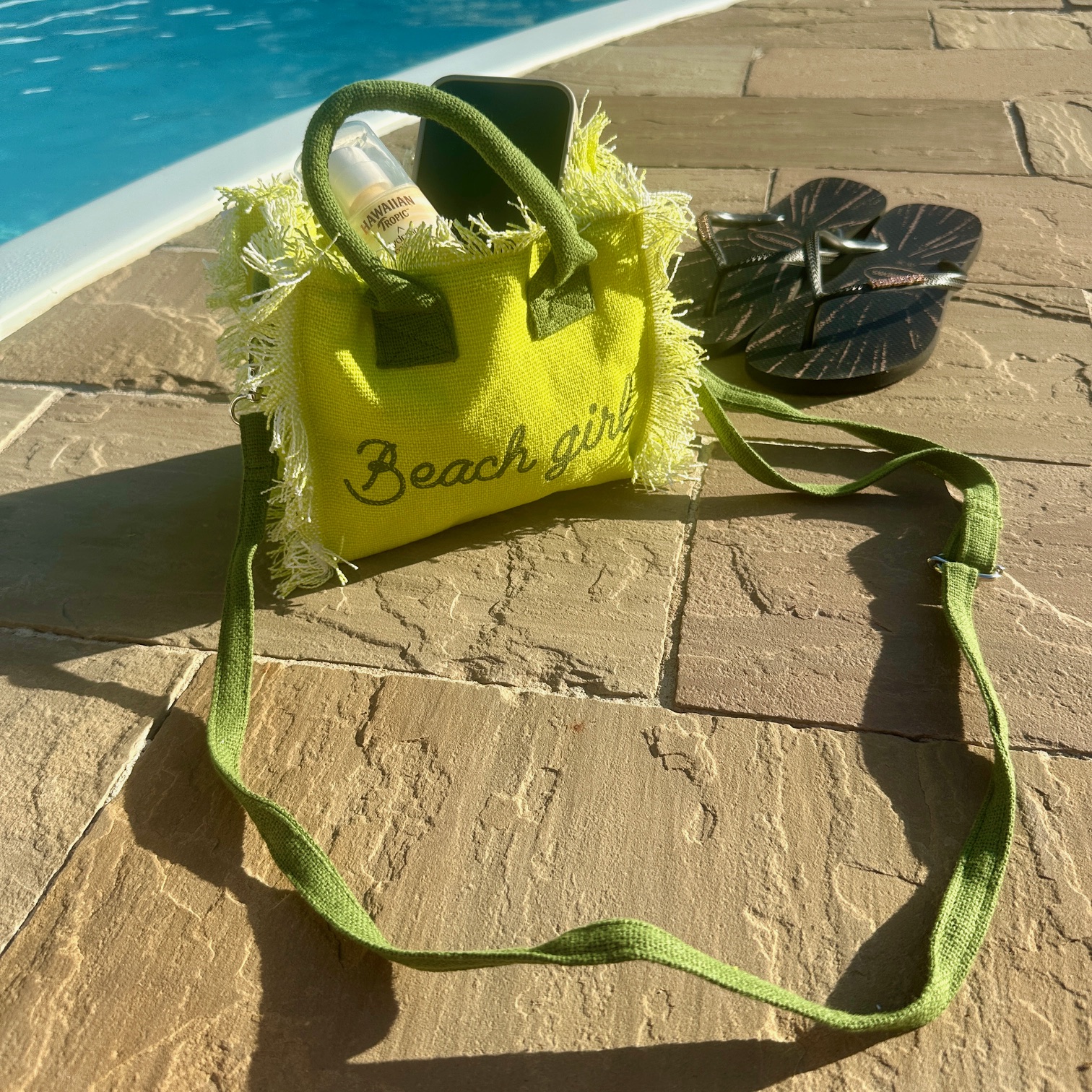 Borsa S giallo / oliva